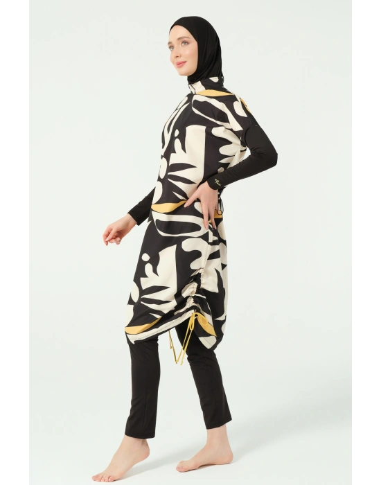 Şapkalı Rahat Tesettür Mayo