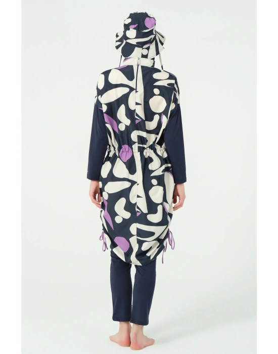 Şapkalı Rahat Tesettür Mayo