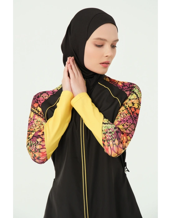 Reglan Kol Detaylı Tesettür Mayo