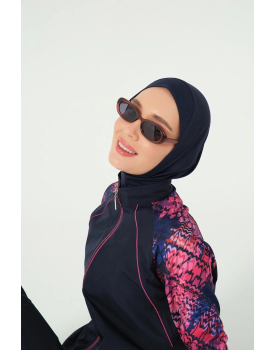 Reglan Kol Detaylı Tesettür Mayo