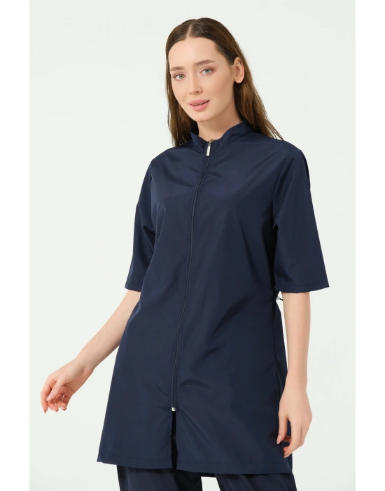 Klasik Yarım Kol Yarı Kapalı Mayo