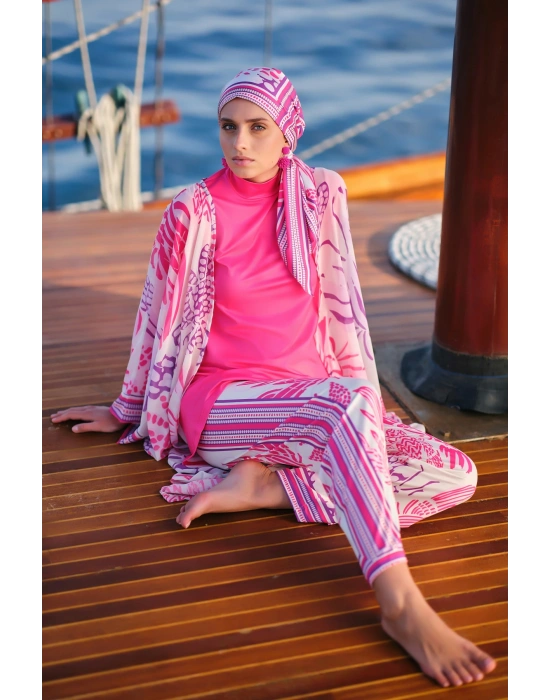 Yakamoz Desenli Pareo