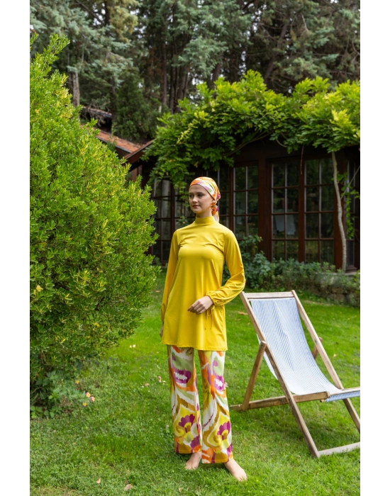 Morena Desenli Tesettür Mayo