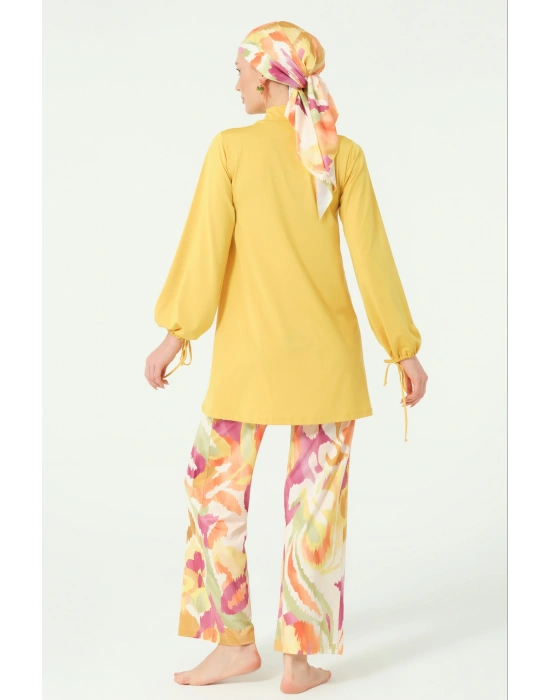 Morena Desenli Tesettür Mayo