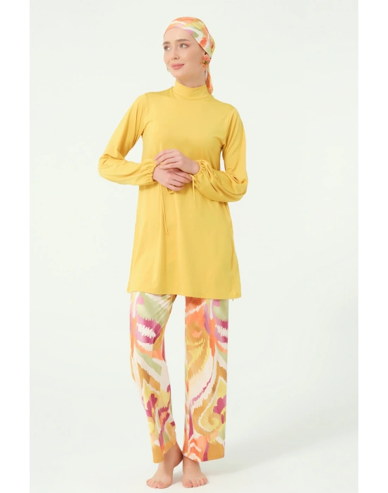 Morena Desenli Tesettür Mayo