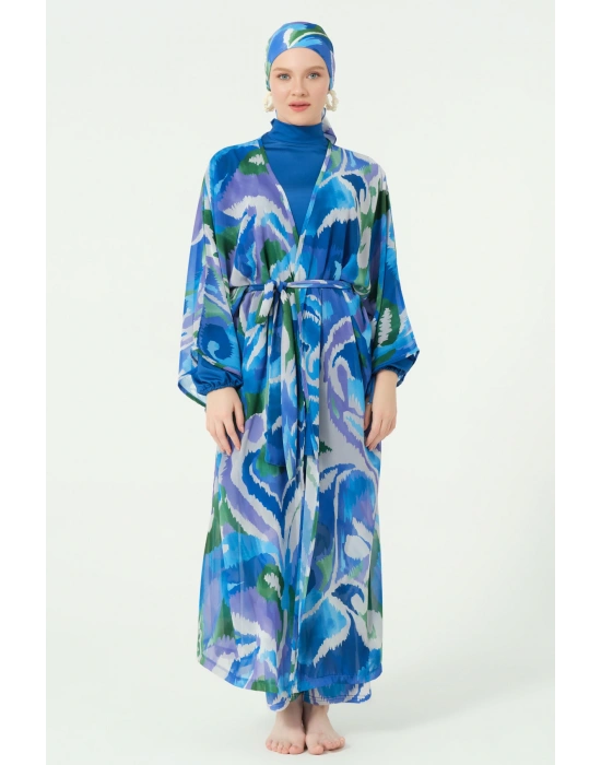 Morena Desenli Tesettür Mayo