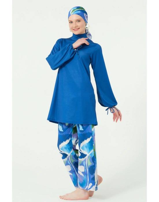 Morena Desenli Tesettür Mayo