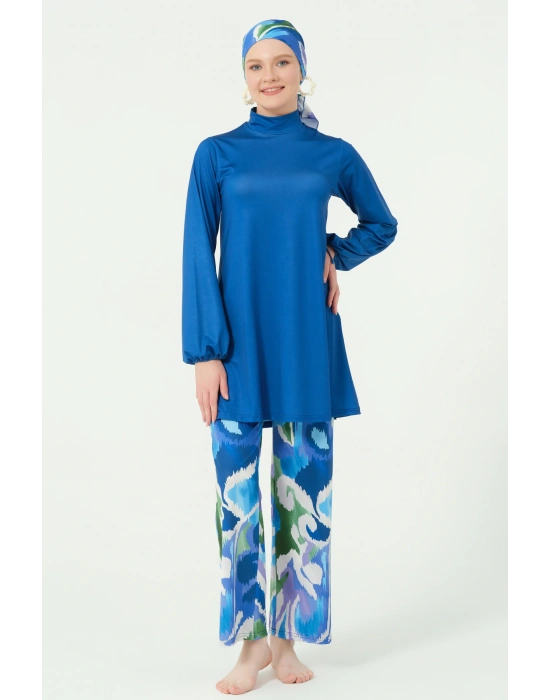 Morena Desenli Tesettür Mayo