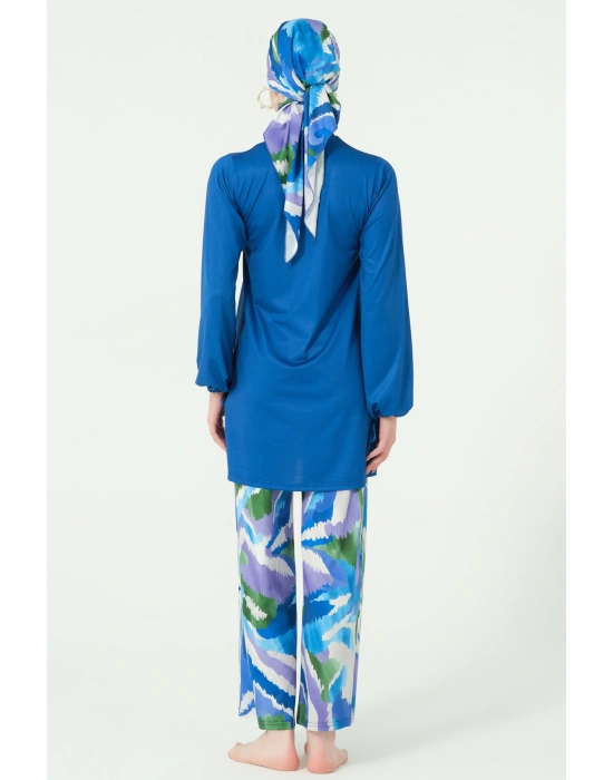 Morena Desenli Tesettür Mayo