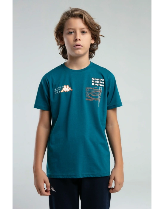 Erkek Çocuk Yeşil Tişört