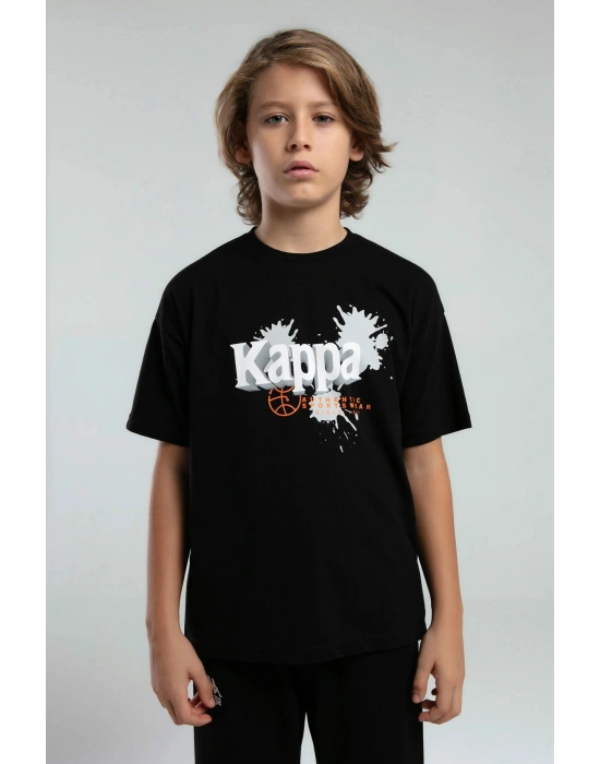Erkek Çocuk Siyah Tişört