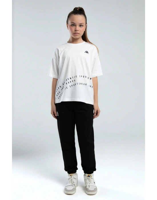 Kız Çocuk Beyaz Tişört