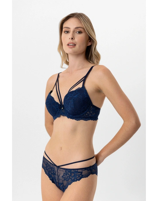 4900 Soft Push Up Kaplı Dantelli Sütyen Takım