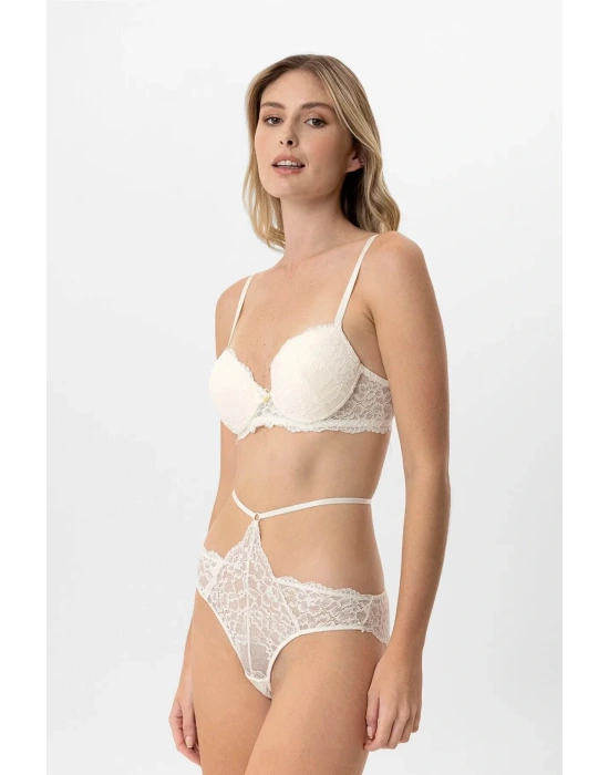 Push Up Kaplı Sütyen Takım