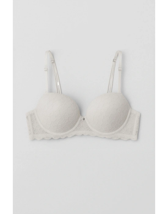 Push Up Kaplı Sütyen Takım