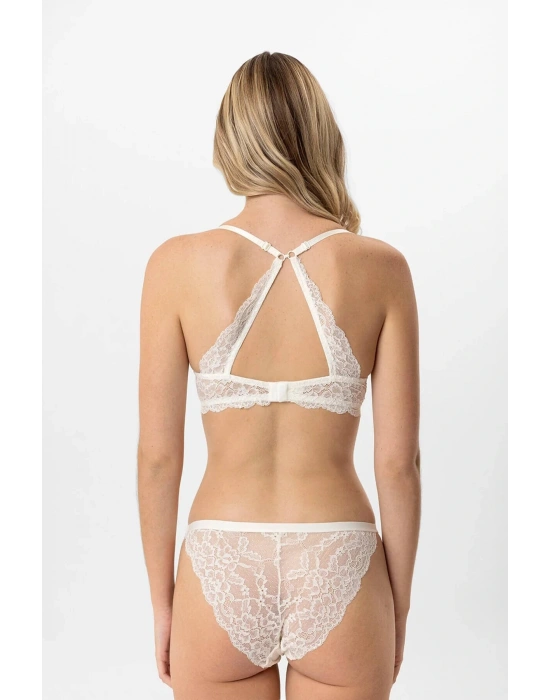 Boş Kaplı Sırt Dantel Detaylı Sütyen Takımı