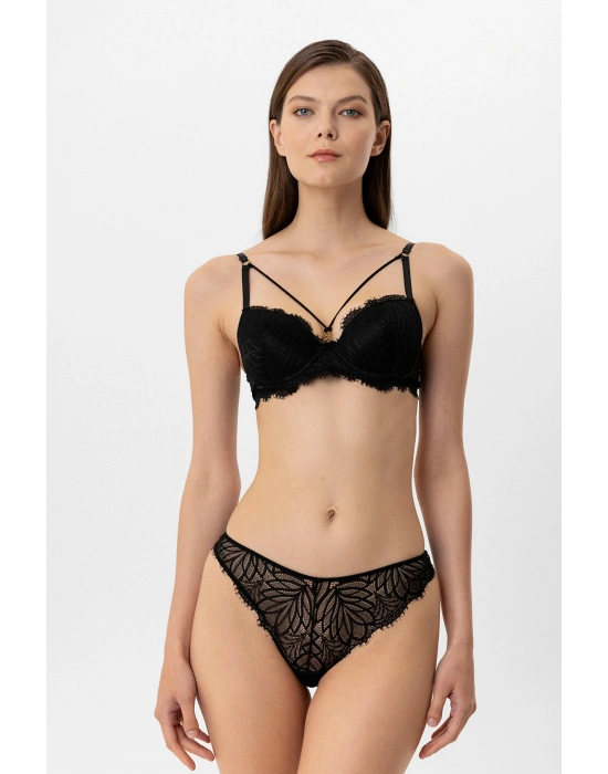 4886 Biella Soft Push Up Dantelli Sütyen Takım