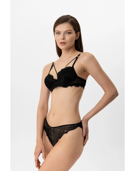 4886 Biella Soft Push Up Dantelli Sütyen Takım