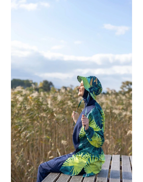 Mona Şapkalı Tesettür Mayo