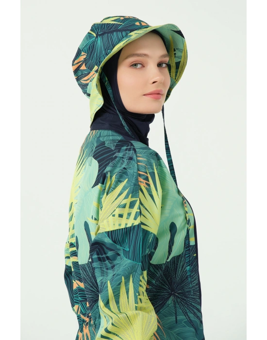 Mona Şapkalı Tesettür Mayo