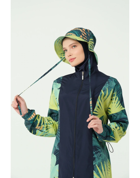 Mona Şapkalı Tesettür Mayo