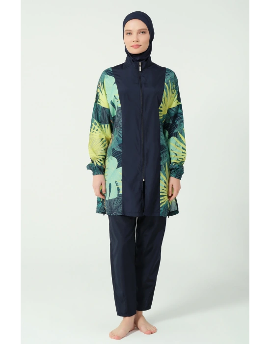 Mona Şapkalı Tesettür Mayo