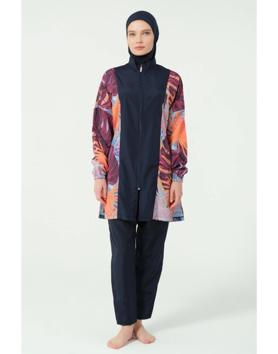 Mona Şapkalı Tesettür Mayo