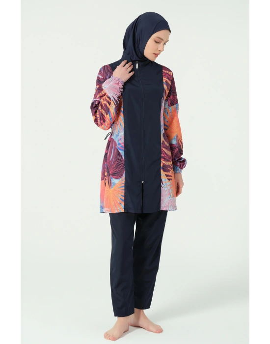 Mona Şapkalı Tesettür Mayo