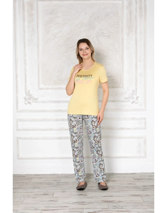 Kadın Yazlık Pijama Takımı 78-75