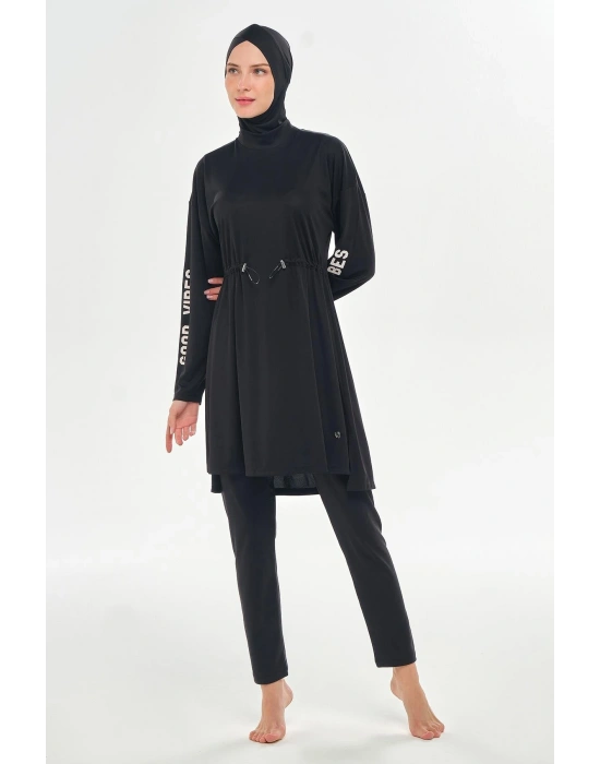 Opal Uzun Kollu Tesettür Mayo 3132