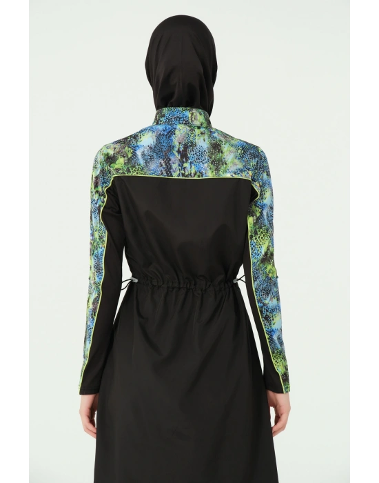 Trop Kıl biye Süslemeli Tesettür Mayo