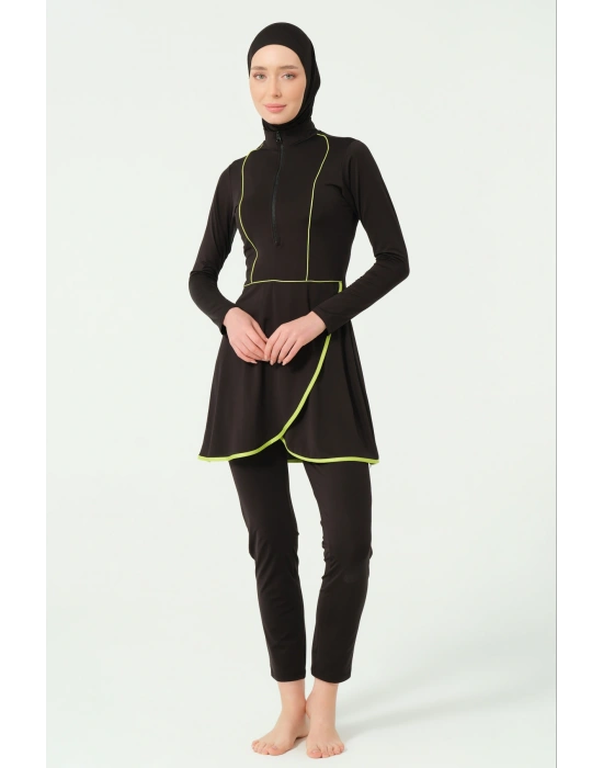 Nira Evaze Etekli Tesettür Mayo