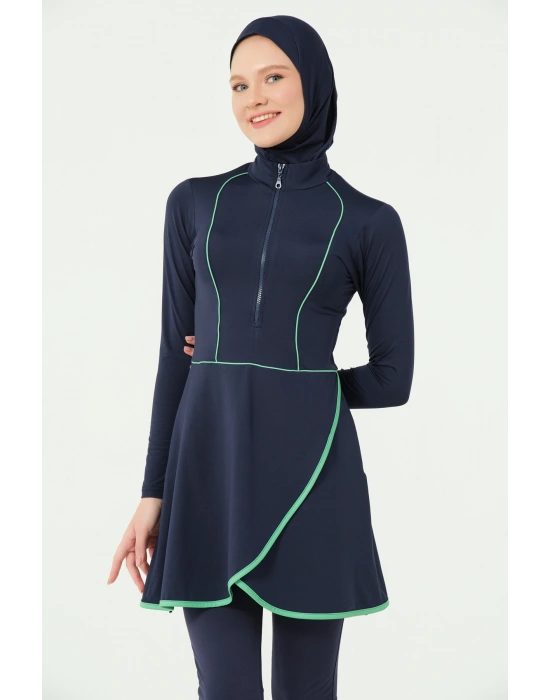 Nira Evaze Etekli Tesettür Mayo