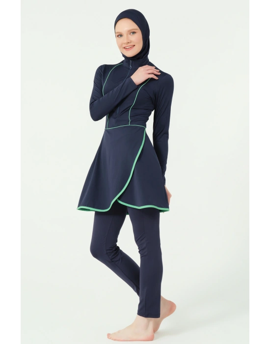 Nira Evaze Etekli Tesettür Mayo