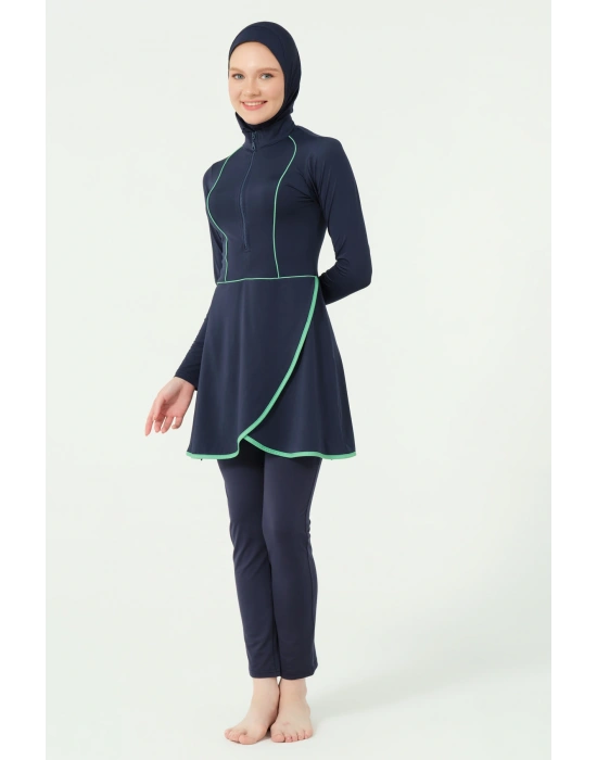 Nira Evaze Etekli Tesettür Mayo