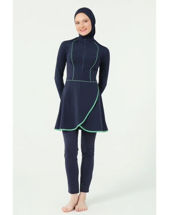 Nira Evaze Etekli Tesettür Mayo