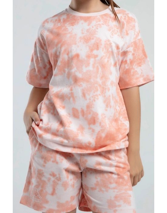 Kız Çocuk Pembe Şort Takım