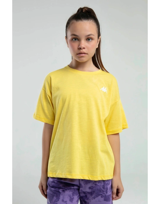 Kız Çocuk Sarı Tişört