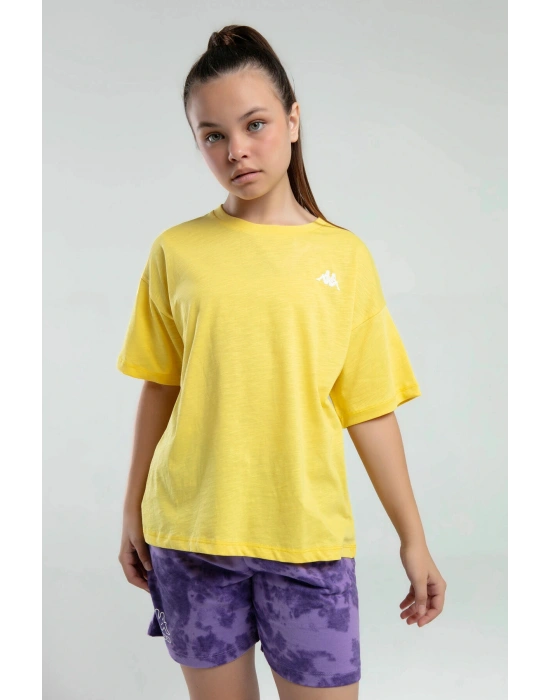 Kız Çocuk Sarı Tişört