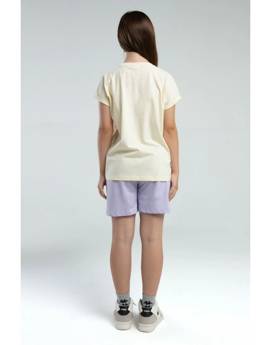 Kız Çocuk Sarı Tişört