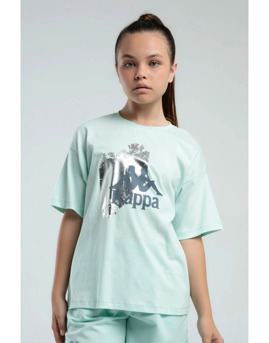 Kız Çocuk Yeşil Tişört