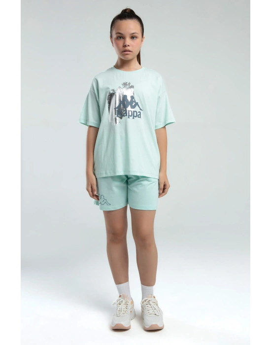 Kız Çocuk Yeşil Tişört