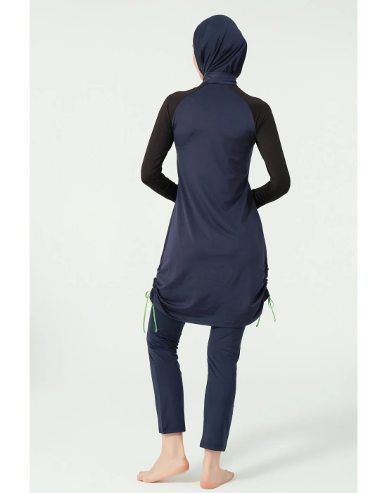 Toplamalı Spor Tesettür Mayo