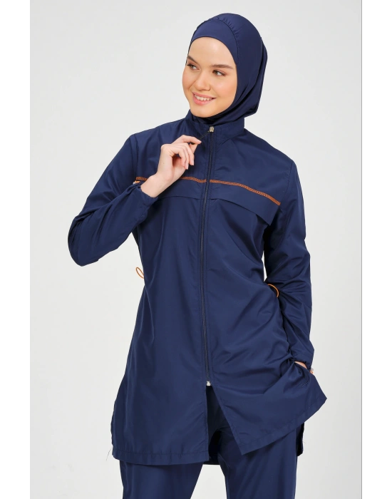 Süs Dikişli Tesettür Mayo