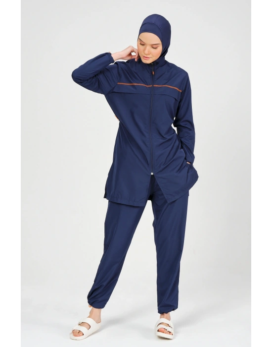 Süs Dikişli Tesettür Mayo