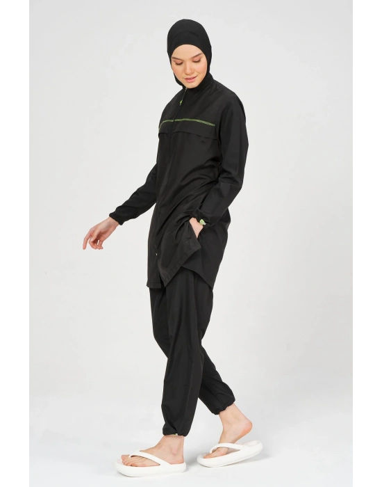 Süs Dikişli Tesettür Mayo