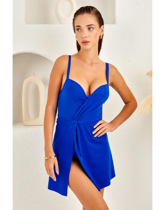 Kaplı Elbise Mayo 4154