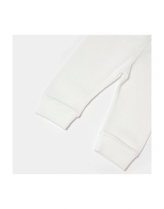 Waffle Smile Bebek Pantolon Ekru