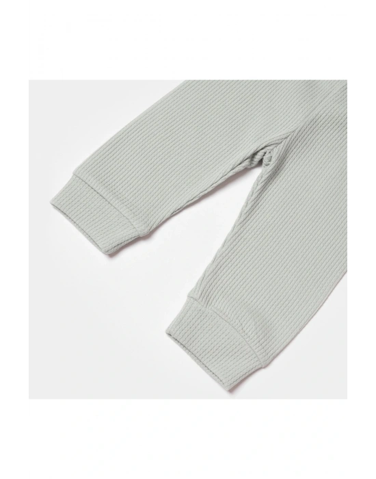 Bibaby Biorganic Waffle Smile Bebek Pantolon 57900 Mint