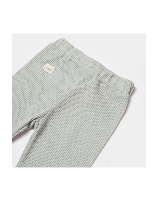 Bibaby Biorganic Waffle Smile Bebek Pantolon 57900 Mint
